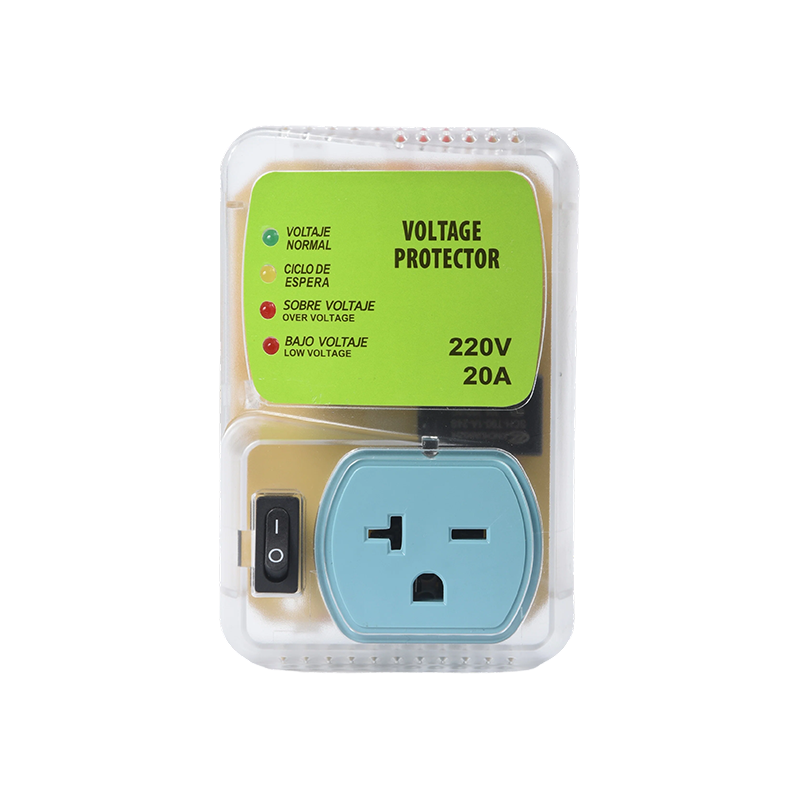 HWTB-V002+CE 220V 15A Pelindung Voltan Automatik Boleh Laras untuk Penghawa Dingin